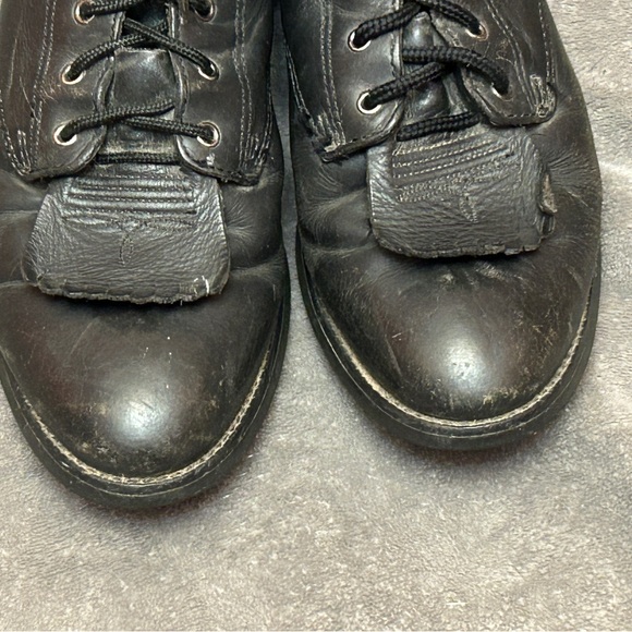 Ariat Women's Heritage Lacer II Black Deertan Boots Size 6 - Picture 12 of 13